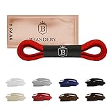 Brandery laces(90x4,5, mid red)