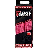Elite Hockey Prolace Gewachste Schnürsenkel für Hockeyschlitter, 304,8 cm 812492020547 Neon Pink 120'